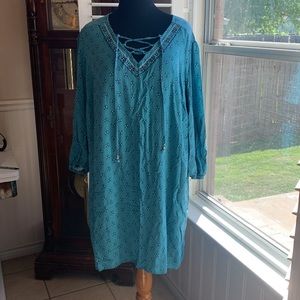 Terra Sky dress blue